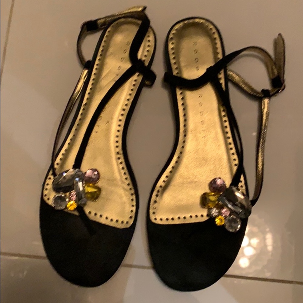 Jeweled sandals